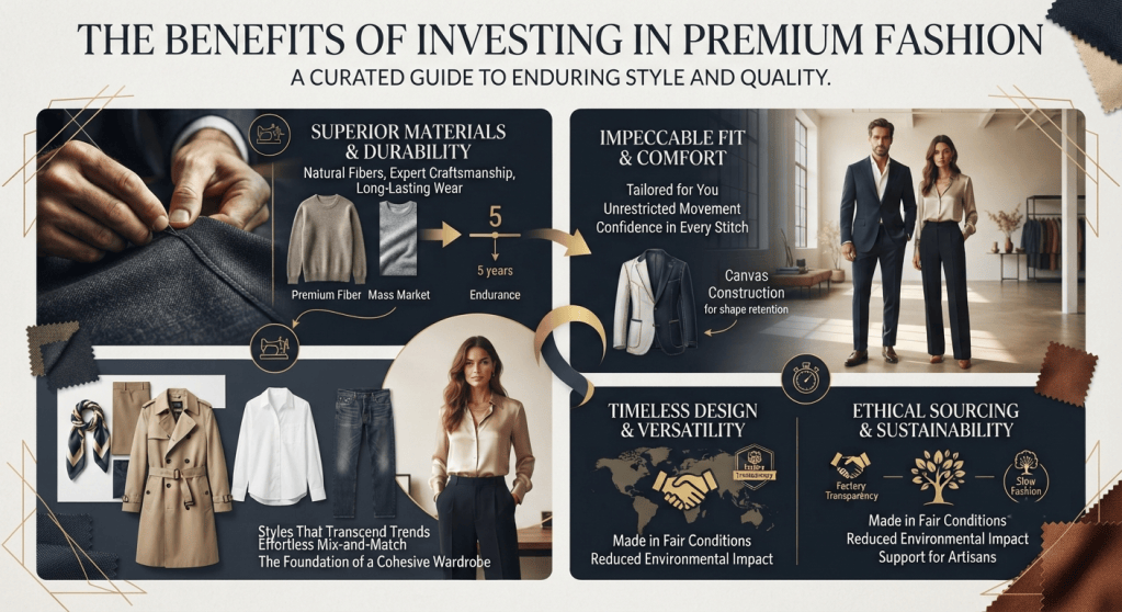 The Benefits of Investing in Premium&nbsp;Fashion